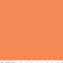 Bee Cross Stitch in Pumpkin