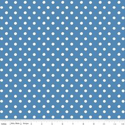 Button Dots in Blue