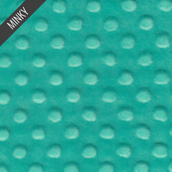 Minky Dimple Dot in Jade