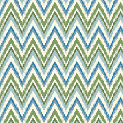 Vintage Flames in Blue