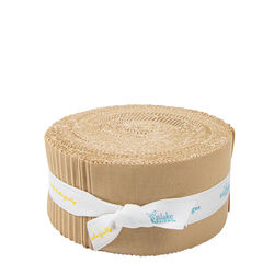 Confetti Cotton 2.5" Strip Roll in Palomino