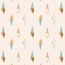 Boho Ice Cream Parlor in Vintage Summer