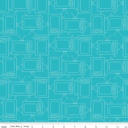 TV in Turquoise