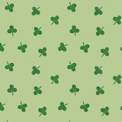 Scattered Clover in Lucky Green