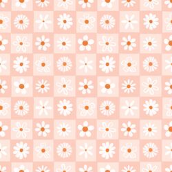 Daisies in Peachy