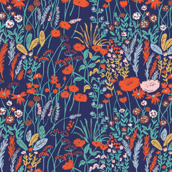 Meadow in Dark Blue
