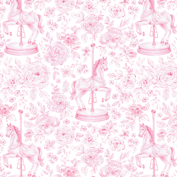 Carousel Horse in Blooming