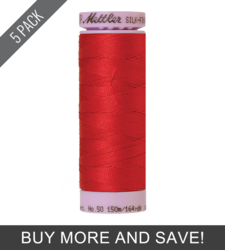 Wildfire (9105-0501) - Silk Finish Cotton 50wt - 164 Yards (5 Pack)