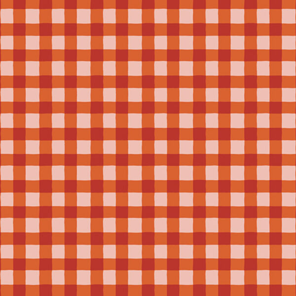 Small Plaid of My Dreams in Blaze