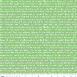 Bible Verse Text in Green