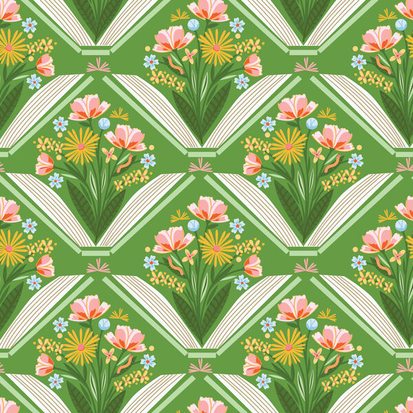 Stories Bloom in Green