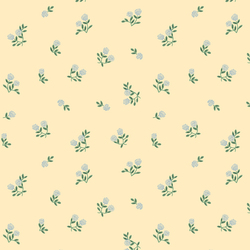 Ditsy Hydrangea in Butter