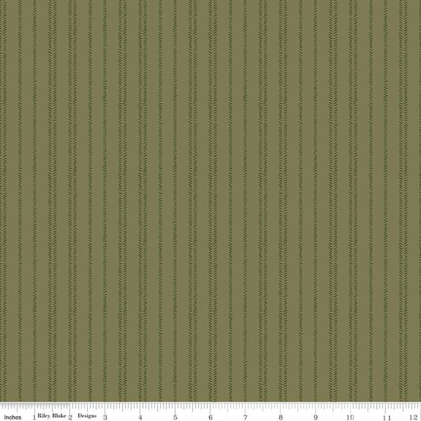 Stripes in Green