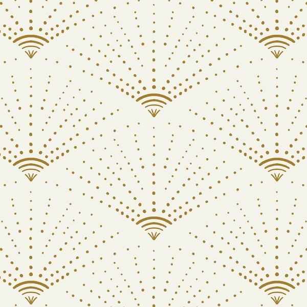 Cosette in Gold on Cream