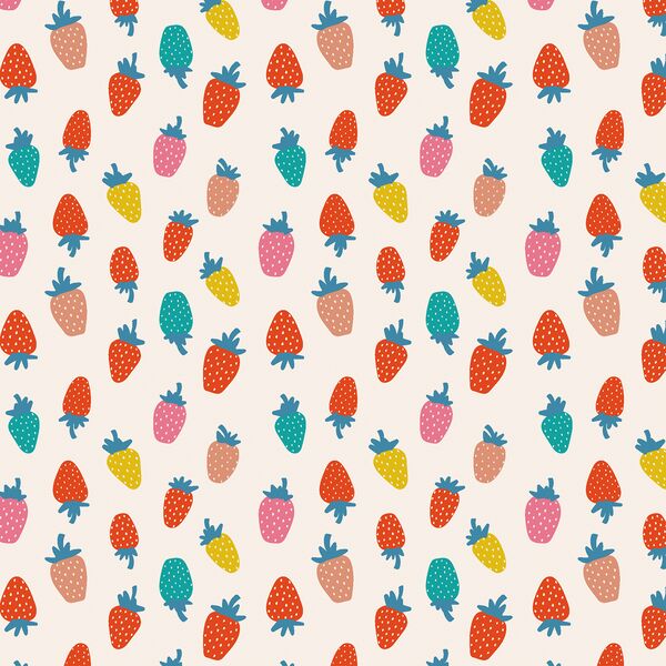 Very Berry Strawberries in Rainbow