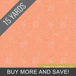 Clusters in Daydream Metallic - 15 Yard Bolt