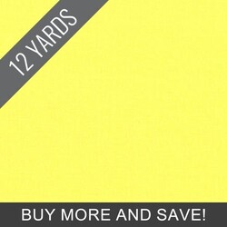 Cotton Couture in Bright Yellow - 12 Yard Bolt