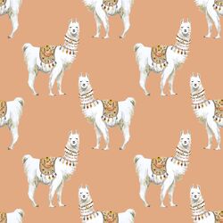 Llamas in Light Clay