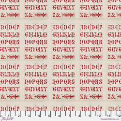 Typography in Red