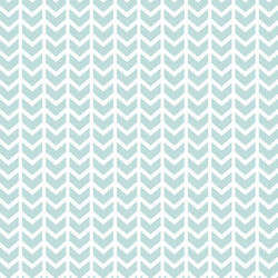 Broken Chevron in Glacier Blue