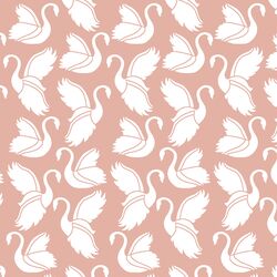 Swan Silhouette in Quartz