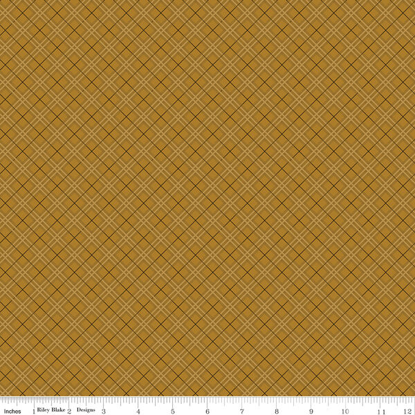 Plaid in Butterscotch