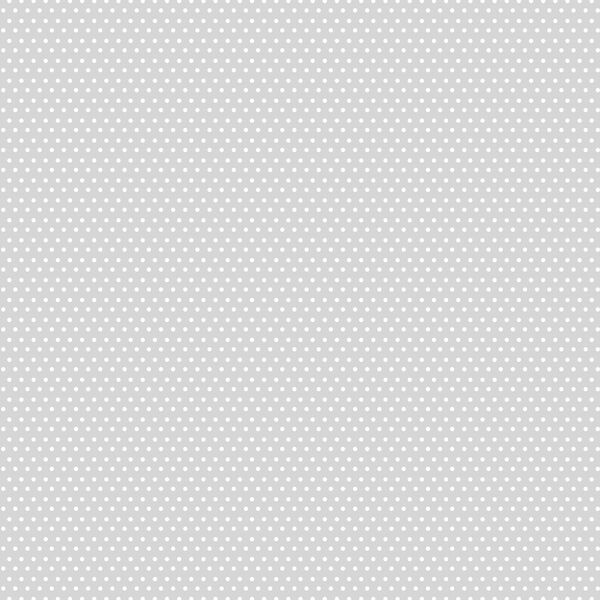 Small Winter Dot in White on Silver