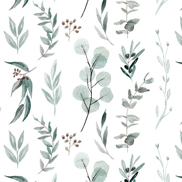 Botanical Study in White