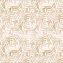 Watercolor Palm Leaves in Painted Desert