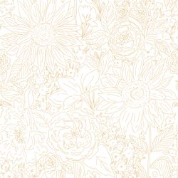 Paperie in Daffodil on White