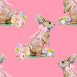 Bunny Tales in Gerbera Pink