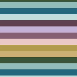 Look Lively Stripe in Painted Unicorns