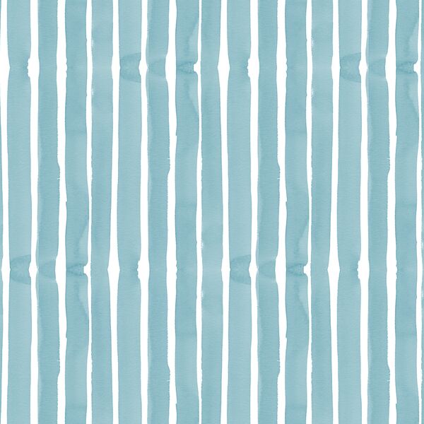 Party Stripe in Teal Waters