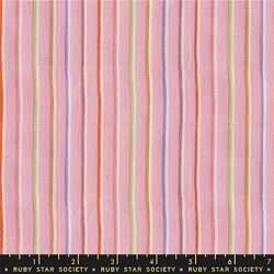 Sketch Stripe Twist Weave in Rosebud