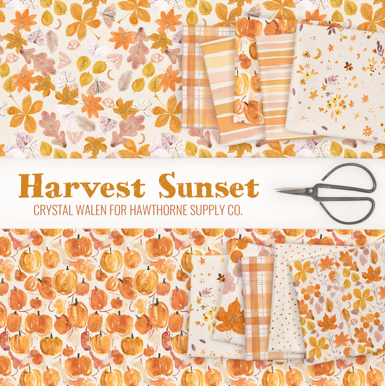 Harvest Sunset Poster Image