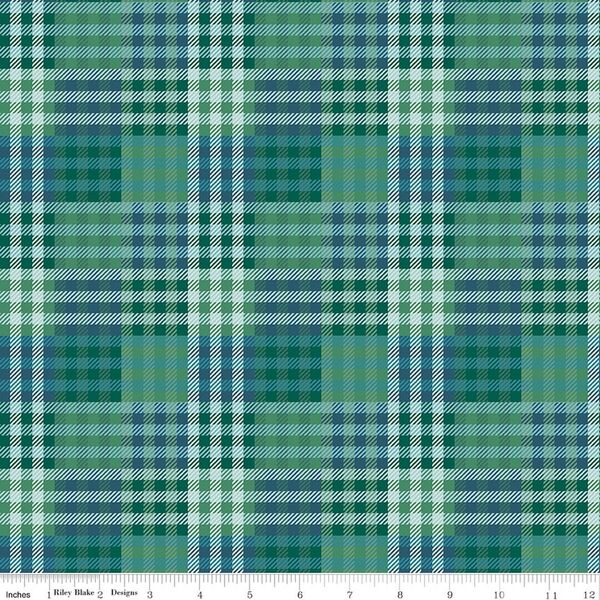 Plaid in Green