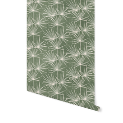 Mid Century Palms in Green