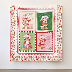 Strawberry Shortcake Panel Quilt Kit