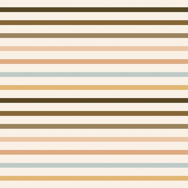 Sunset Stripe in Serenity