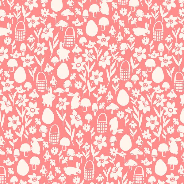 Easter Garden in Coral