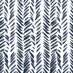 Brush Stroke in Navy