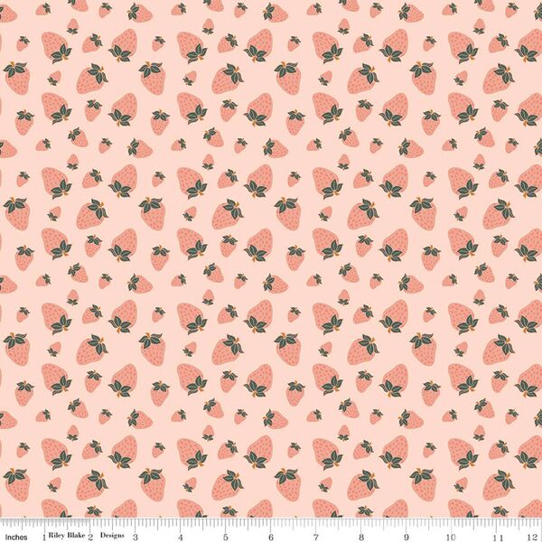 Strawberries in Pink