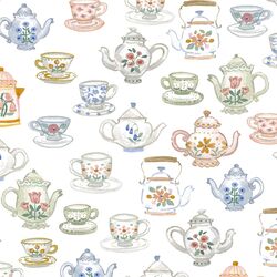 Tea Time in White