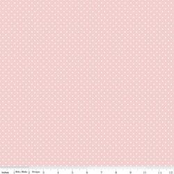 Swiss Dot in Baby Pink