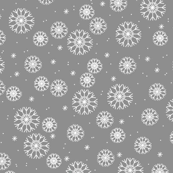 Snowflakes in Smoke