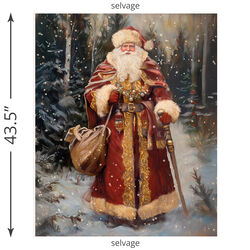 Victorian Santa Panel