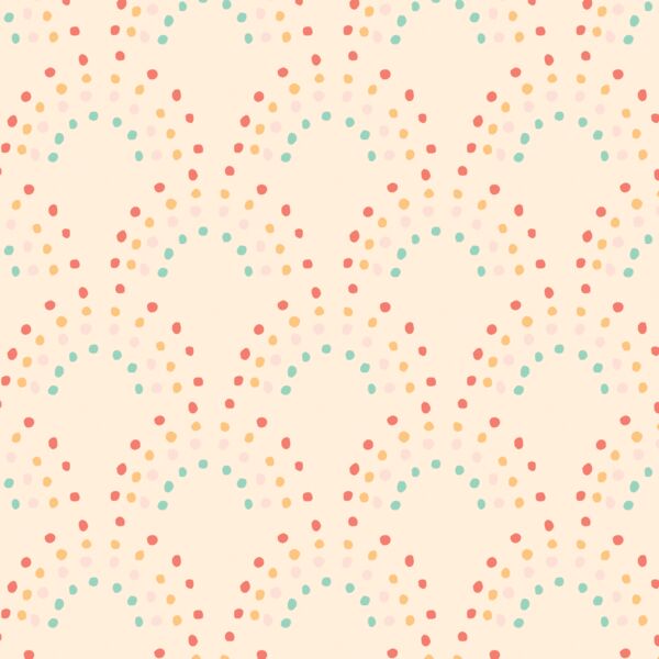 Rainbow Scallops in Retro