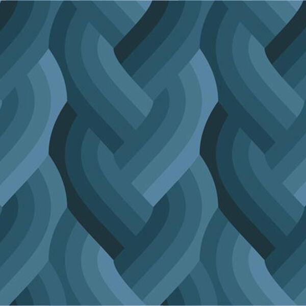 Braid Ombre in Navy