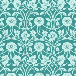 Garden Trellis in Turquoise Shade