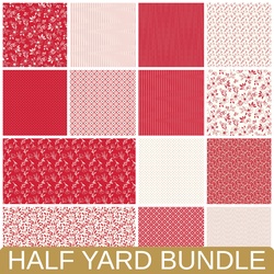 Radiant Ruby Half Yard Bundle